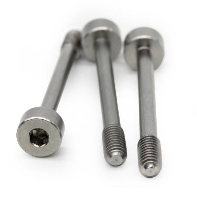 China Flat Cap Fasteners Precision Suppliers Custom Hexagon Socket Head Stainless Steel Screws for sale