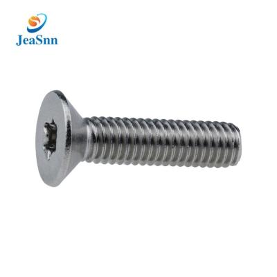 China Metric Stainless Steel Tamper Proof Flat Head Pan Wholesale High Quality Sealing Torx Screws for sale