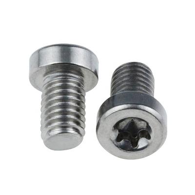 China Factory Wholesale Price Stainless Steel Round Plain Torx Flat Head Screws For Furniture for sale