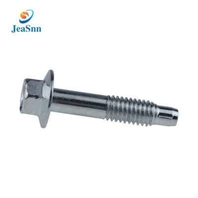 China Custom High Quality Stainless Steel Half Threaded Galvanized Carbon Steel Hexagon Flange Bolts for sale