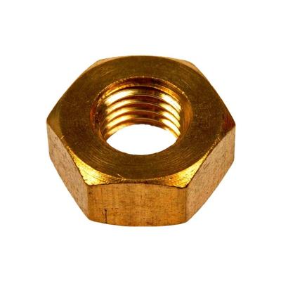 China High Quality Health Care Metric Brass Copper Hex Nut Hex Nuts Din934 M2-M10 Hex Nuts for sale