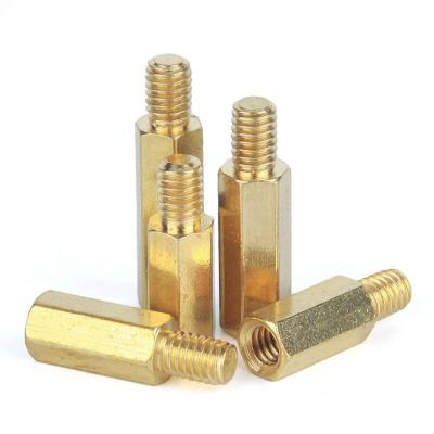 China Good quality ALLOY PCB male female thread brass standoff pillars standoff spacers for sale