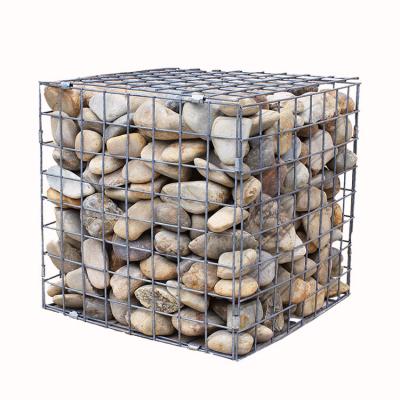 China Decorative Galvanized Welded Gabion Baskets Europe Stainless Steel Cage Box Gabion Price 2x1x1 for sale