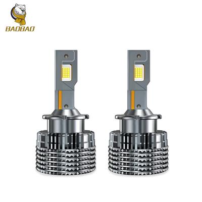 China 120W High Power D1S D2S D3S D4S Zilveren metaal Automotive LED koplampen Te koop