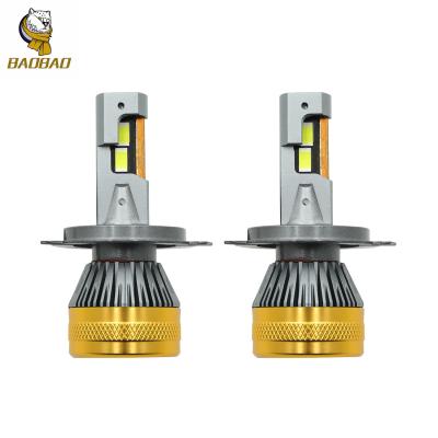 China 60W Yellow Casing H4 H1 9005 9006 Car Universal H11 LED Bulb For Car for sale