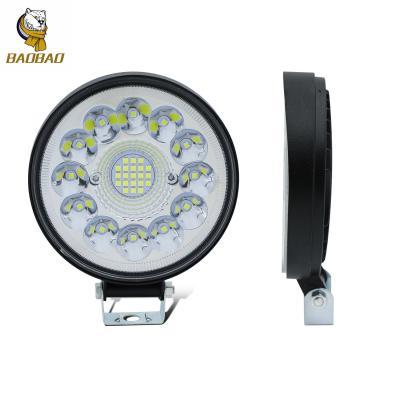 China Aluminum White 24V Offroad Car Exterior Work Lights 4 Inch for sale