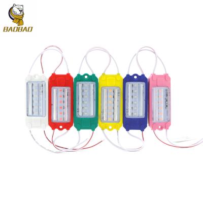 China White Red Blue Green 124 Spider 348 COB Chips 12V LED Module Injection Len for sale