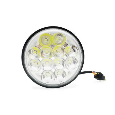 China 12 Beam White Color 24V Motorcycle LED Large View Working Light for sale