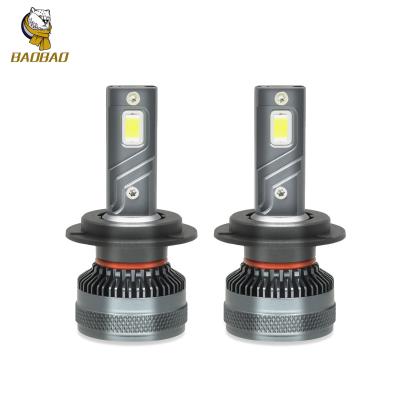 China H1 H4 H7 H11 Plug Car Universal LED Headlight Bulbs 100W Metal Casing White Light for sale