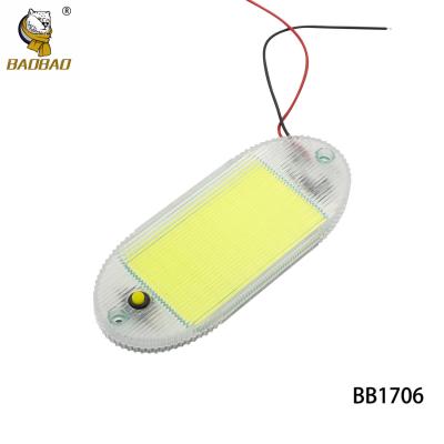 Chine Couleur blanche plastique 2 fils COB Fancy Led décoration Externe de vélo léger à vendre