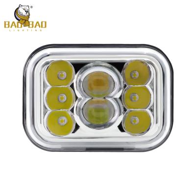 Chine Nouveaux arrivants 8 perles 80V Blanc jaune métal moto LED lumière de brouillard à vendre