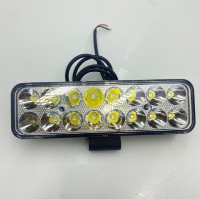 China 30W Plastic 16 Beads High Beam Lens White Color Motocycle LED Light for sale