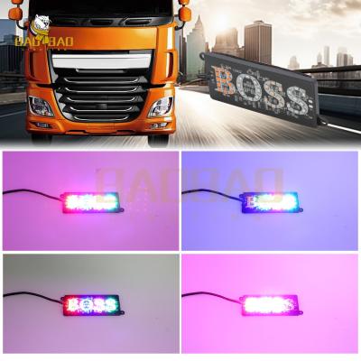 China Plastic Module BOSS Pattern VIP Light CG Lucency Motorcycle Decoration Light à venda