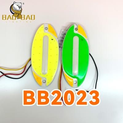 China 24V COB Chip Triangle Yellow Flashing Fancy LED Motorcycle Spare Parts à venda