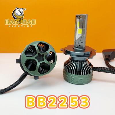 China 190W Iron 4 Copper Car Bulb Universal H4 LED Headlight Auto Parts for sale