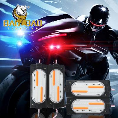 China 12V Red Blue Strobe Police Light Module Led Light Fancy Light  For Motorcycle Bike Decoration Parts for sale