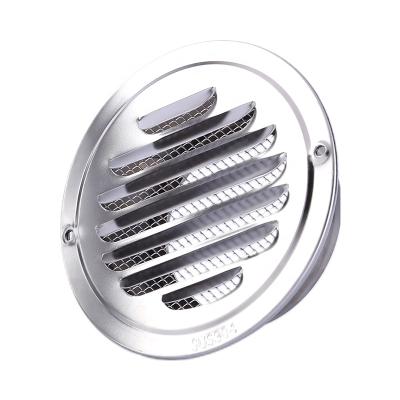 China Thicken Stainless Steel Material Air Vent Column Cap With Aluminum Grille for sale