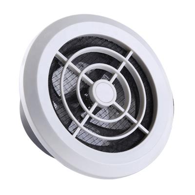 China Long Life Vent Valve Plastic Ceiling Vent Cover For Air Conditioning Ventilation System for sale