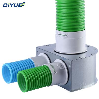 China Long Service Life High Quality HVAC System Parts Pipe Connector Transfer Case for sale