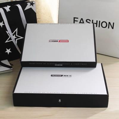 China Recyclable Custom Luxury Cardboard Clothing Shipping Box Unique Logo Aircraft Gift Packaging Boxes for sale