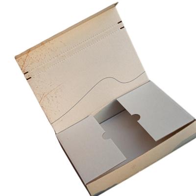 China Recyclable Custom Shipping Folding Packing Box Mailer Kraft Cardboard Corrugated Gift Packaging Paper Boxes for sale