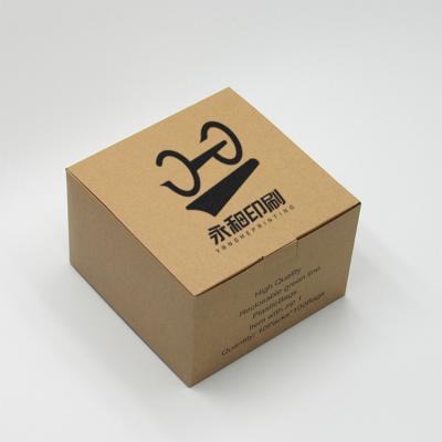 China Recyclable Snack Box Paper Box Kraft Paper Box Custom Pantone OEM Customized Logo Item Industrial Packing Color for sale