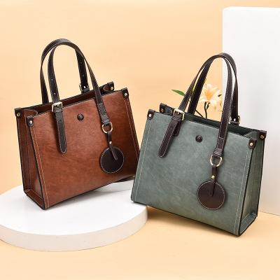 China NEW Fashion Custom Your Brand Handbags Large Capacity Tote Bags Fashion Hand Vendors Ladies Shoulder Bag for sale