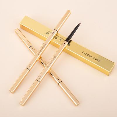 China No Gold Bar Beginner Thrush Beauty Gold Bar Pencil Small Double Eyebrow Wands Factory Girls Wholesale Pencil Extremely Thin for sale