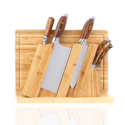 China Factory Stock Disposable Kitchen Knife Set With Poultry Knife Set And Bamboo Cutting Board Knife Set With Block for sale