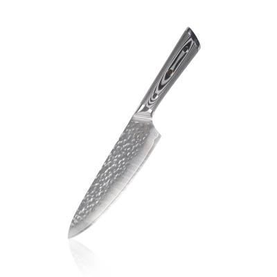 China 67 Minimalist Professional Damascus Knife Layers with VG10 Damascus High Carbon Steel for sale