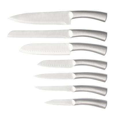 China S/S Full-Tang Disposable Kitchen Knives Sandwich Handle Knife for sale