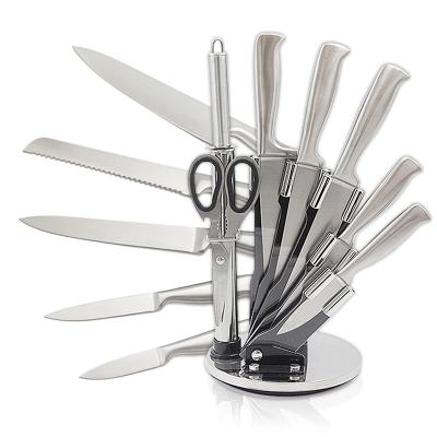 China Household and Kitchen Use 3cr13 Material Disposable Stainless Steel Knife Sets for sale