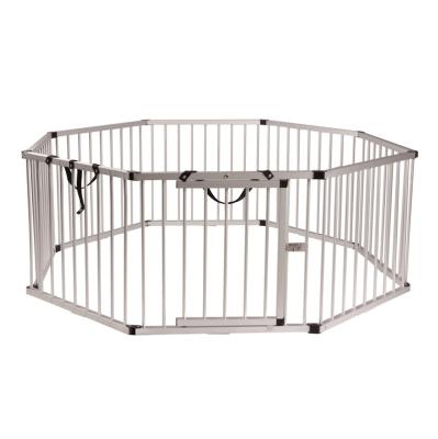 China EP-HEX Hexagon Dog Viable Aluminum Exercise Pen Cage Pet Play Pen for sale