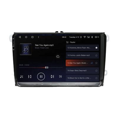 China Handsfree Android 10 8 Core Car Radio For VW Passat Polo 9inch Universal Car Multimedia Player With Wireless Carplay for sale