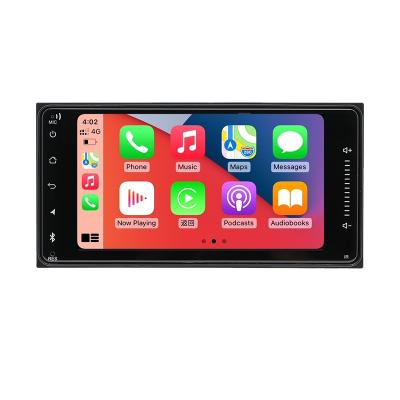 China 7inch Android 10 GPS Car GPS System for Toyota Universal with IPS 1024*600 Android wireless auto carplay car video for sale