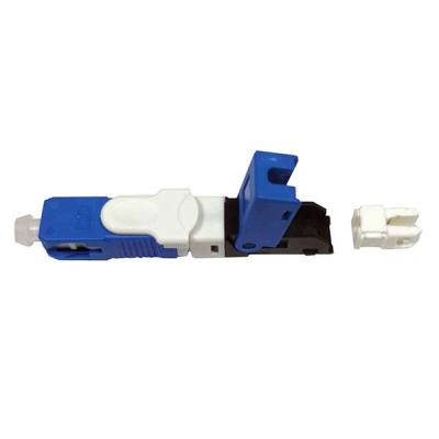 China FTTH Plastic Optical Fiber Connectors , 2*3mm Quick Connect Fiber Optic Connectors for sale