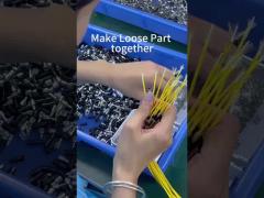 Patch cord production process factory real shooting