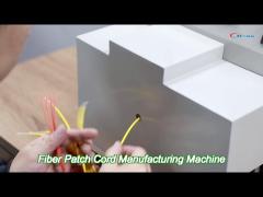 p6802 automatic fiber optic cable stripping machine patch cord pigtail cutting