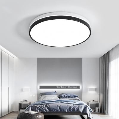 China New round modern simple cream lighting indoor outdoor mounted ceiling light wind bedroom study dining room light for sale