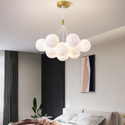 China Modern Home Decorative Modern Hotel Living Room New Pendant Light Design 3 Ring Acrylic Gold Luxury Round Led Chandelier for sale