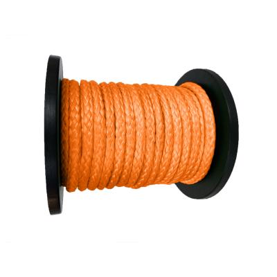 China Portable UHMWPE XLROPE 10mm Synthetic Winch UHMWPE Rope Reel for sale