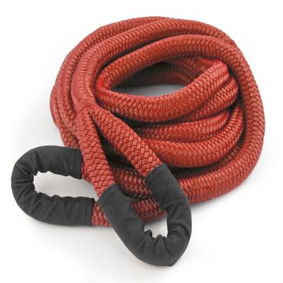 China Durable Nylon66 Rope Double Braided Snag Rope Factory Price Winch Recovery Towing Rope 14mm-38mm for sale