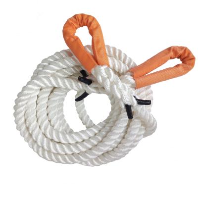 China CHNFLEX 3 Strand Nylon Twist Kinetic Nylon Recovery Tow Rope for sale