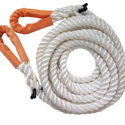 China XLROPE 36mm Auto Recovery 25tons Nylon Tow Rope for sale