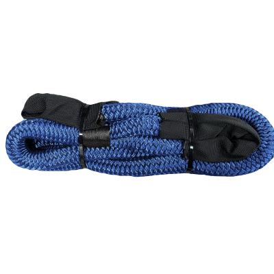 China Double Polyamide Outdoor Braided Nylon Recovery Rope Kinetic 4x4 Off Road Rope for sale