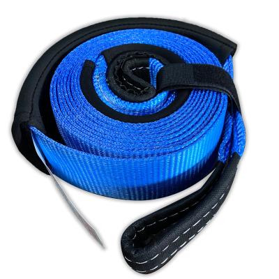 China Braided Climbing / Lifting Goods 75mm 80mm Polyester Shaft Saver Offroad Auto Strap for sale