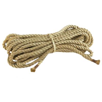 China Natural Soft 3 Ply Jute Rope Bundle Rope for sale