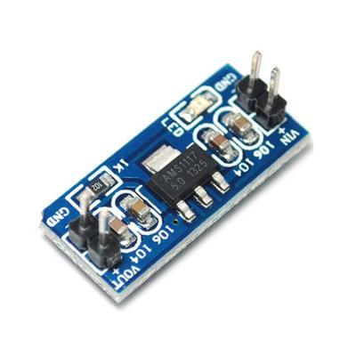 China Voltage Regulator Module 5V Power Supply Board Microcontroller AMS1117-5.0 Standard Step-Down Power Supply Module for sale