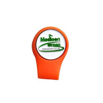 China Stylish Silicone Golf Hat Clip Golf Accessories Removable Golf Hat Clip for sale