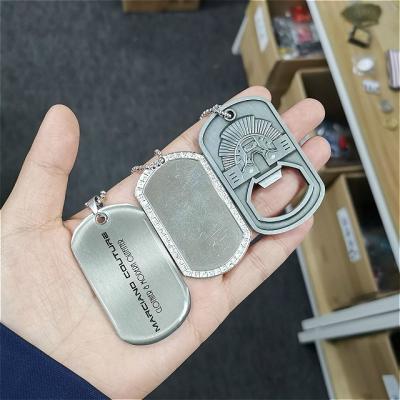 China BREAKOUT Customized Small Metal Dog Tag Pin Badges , Security Badge for sale